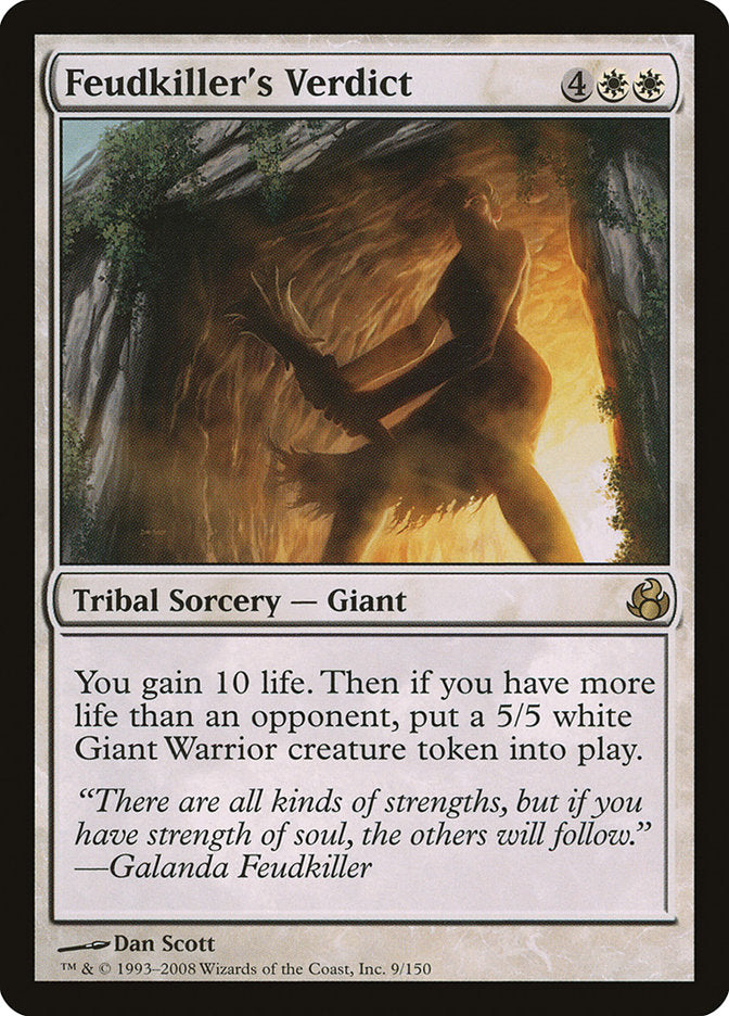 Feudkiller's Verdict - (Foil): Morningtide