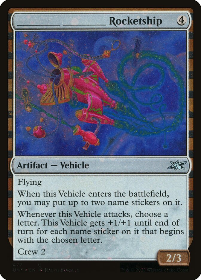 _____ _____ Rocketship - (Foil): Unfinity