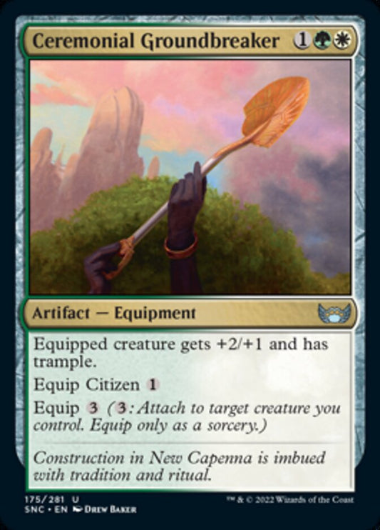 Ceremonial Groundbreaker - (Foil): Streets of New Capenna