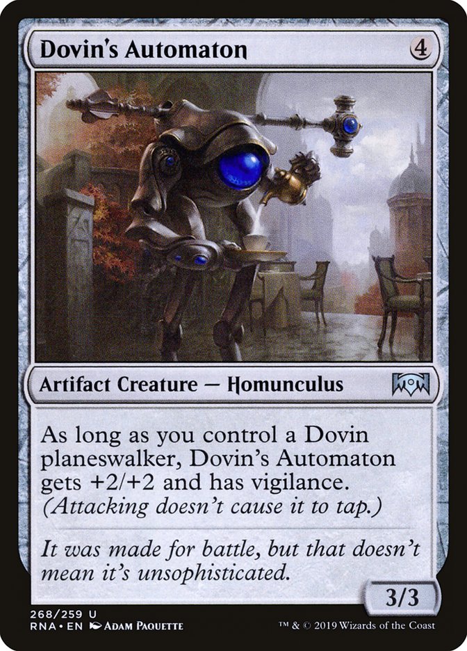 Dovin's Automaton (Planeswalker Deck): Ravnica Allegiance