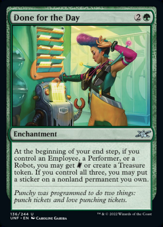 Done for the Day - (Foil): Unfinity