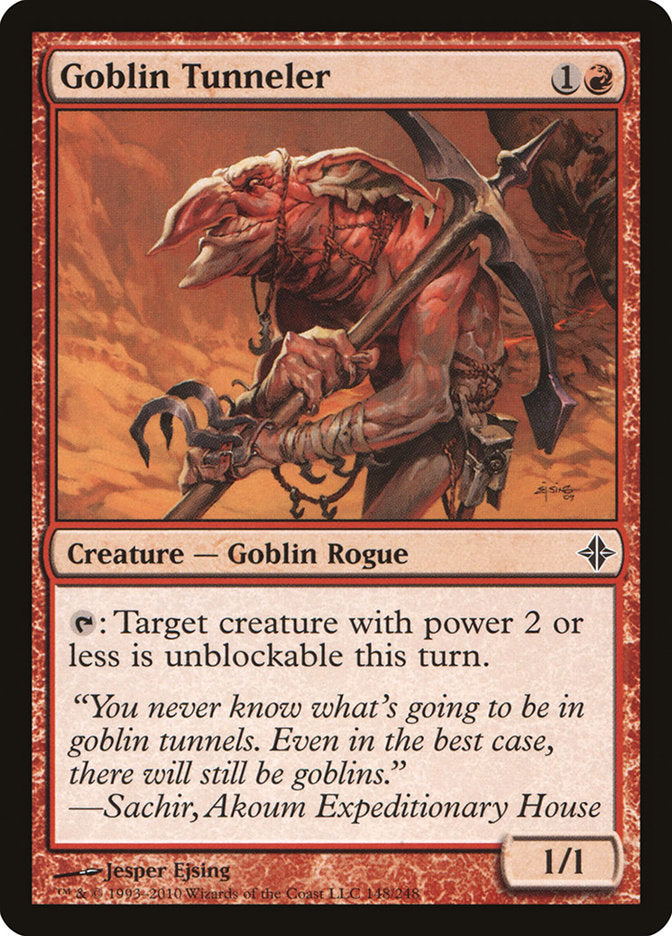 Goblin Tunneler: Rise of the Eldrazi