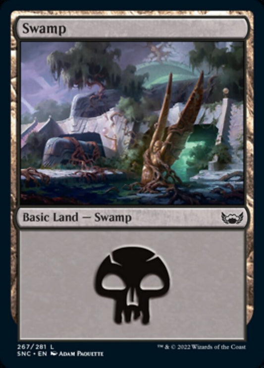 Swamp (#267) - (Foil): Streets of New Capenna
