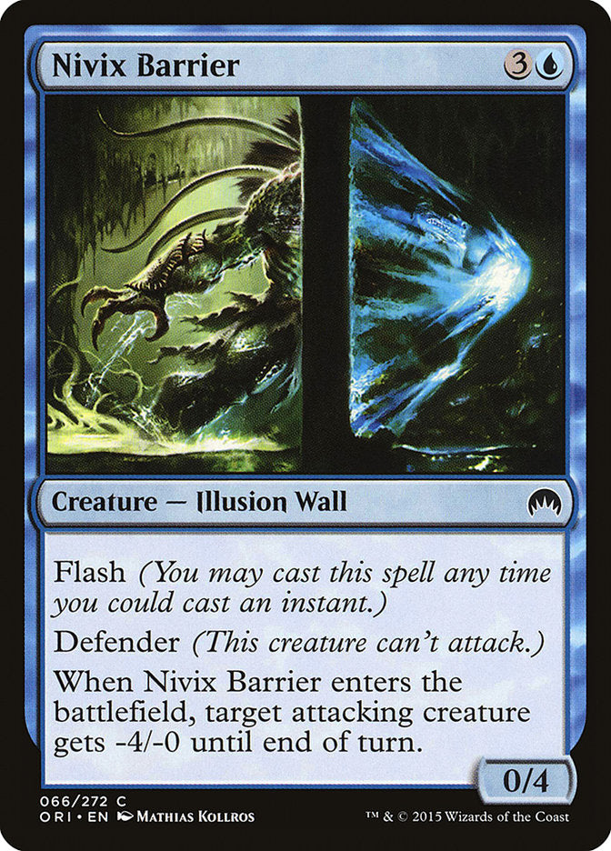 Nivix Barrier - (Foil): Magic Origins