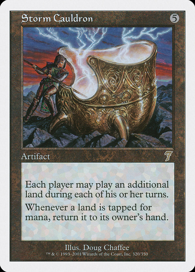 Storm Cauldron - (Foil): Seventh Edition