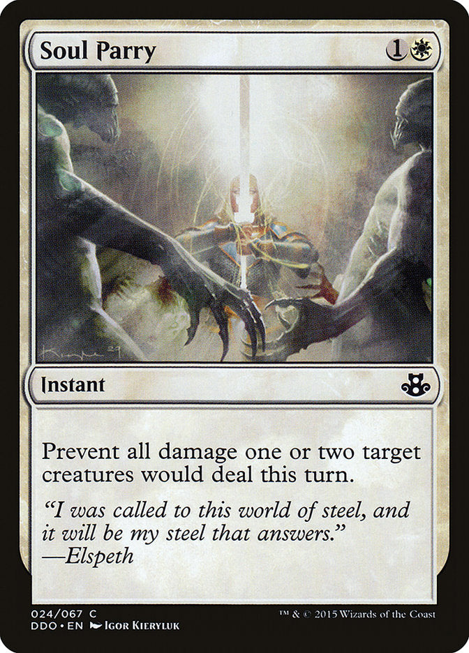 Soul Parry: Duel Decks: Elspeth vs. Kiora