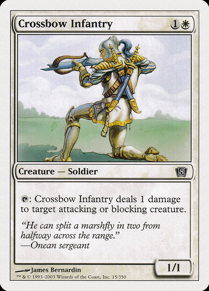 Crossbow Infantry: Eighth Edition
