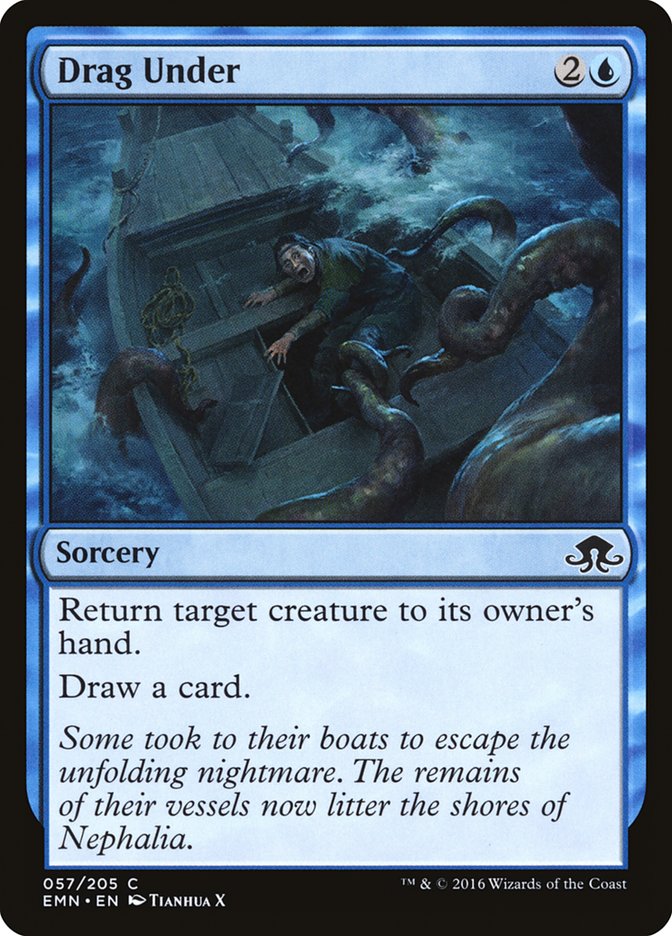 Drag Under - (Foil): Eldritch Moon
