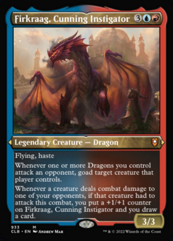 Firkraag, Cunning Instigator - (Foil): Commander Legends: Battle for Baldur's Gate