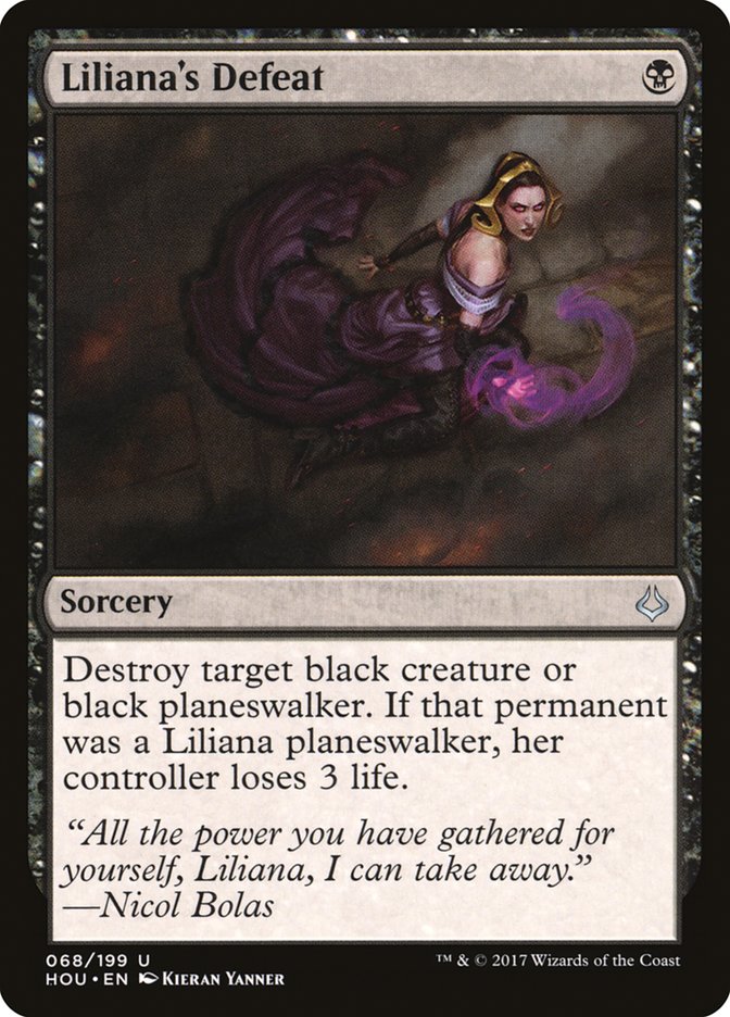 Liliana's Defeat - (Foil): Hour of Devastation