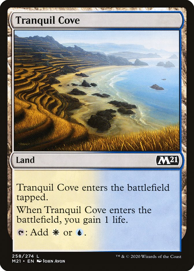 Tranquil Cove - (Foil): Core Set 2021