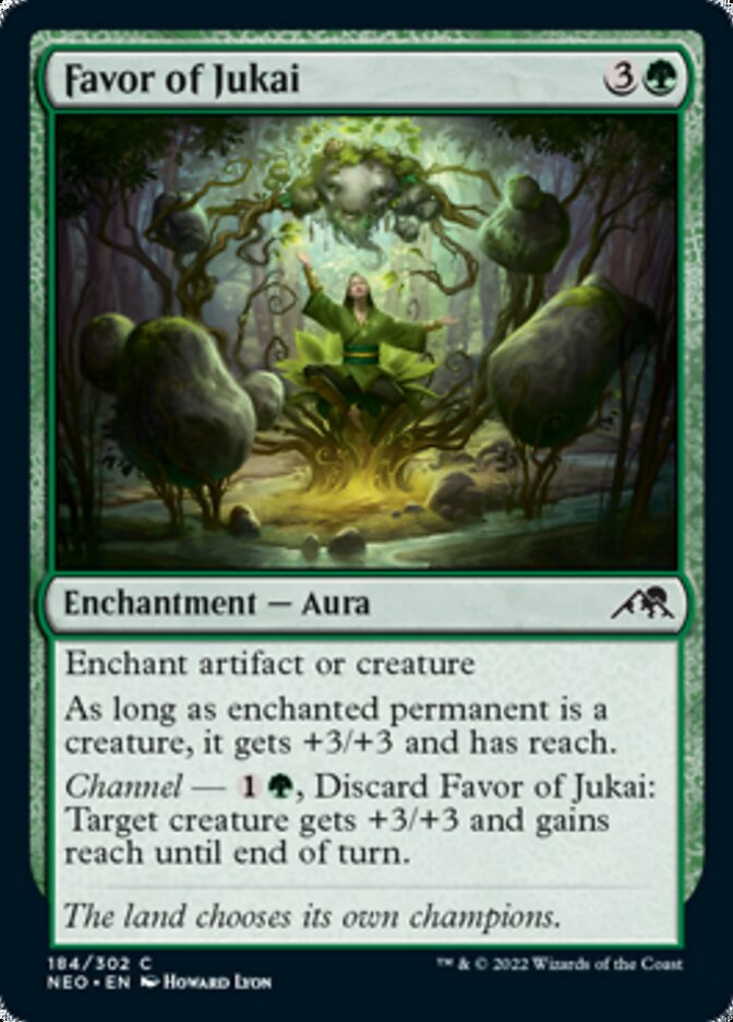 Favor of Jukai - (Foil): Kamigawa: Neon Dynasty