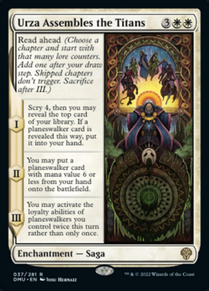 Urza Assembles the Titans: Dominaria United