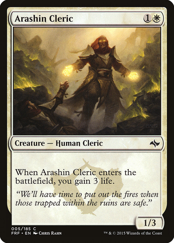 Arashin Cleric: Fate Reforged