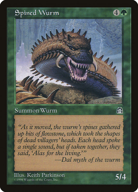 Spined Wurm: Stronghold