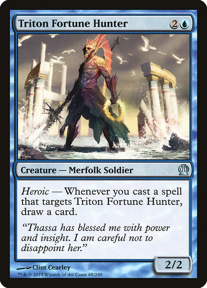Triton Fortune Hunter - (Foil): Theros