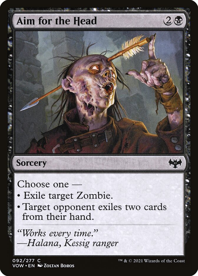 Aim for the Head: Innistrad: Crimson Vow