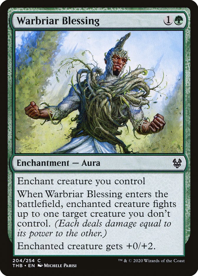 Warbriar Blessing - (Foil): Theros Beyond Death