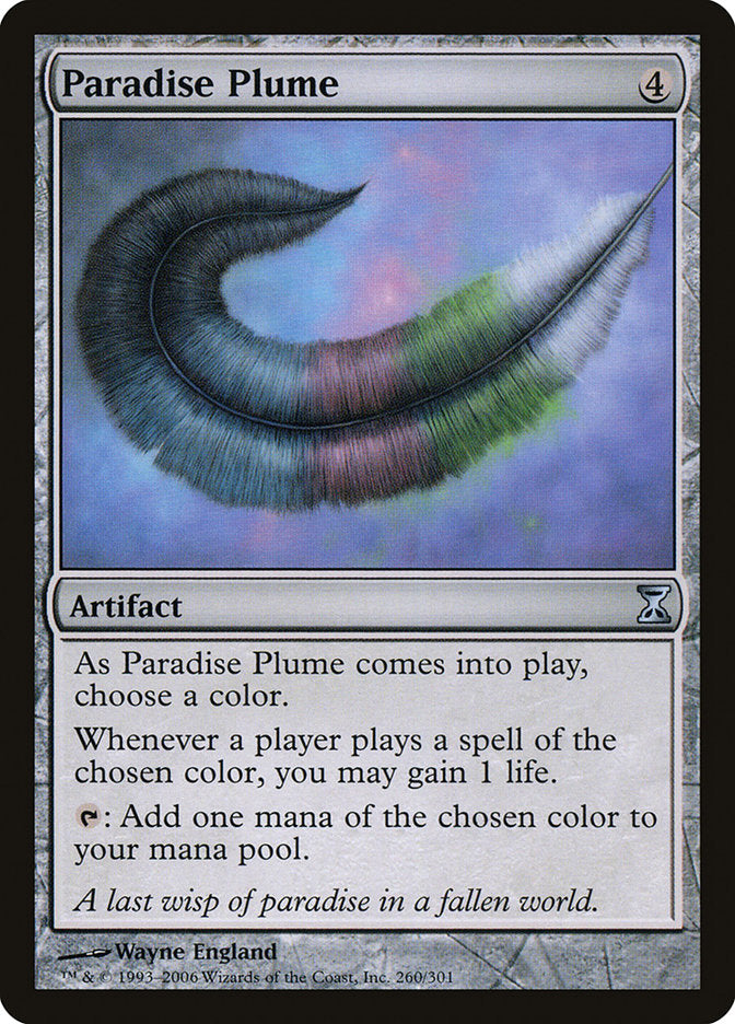 Paradise Plume - (Foil): Time Spiral