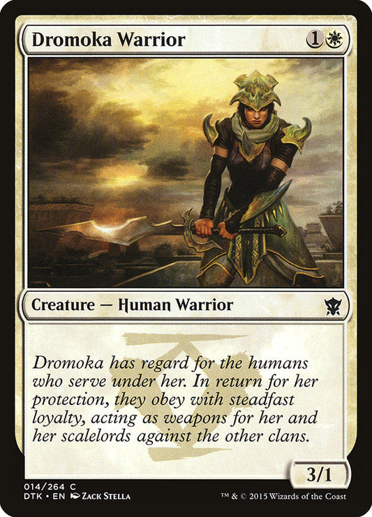 Dromoka Warrior: Dragons of Tarkir