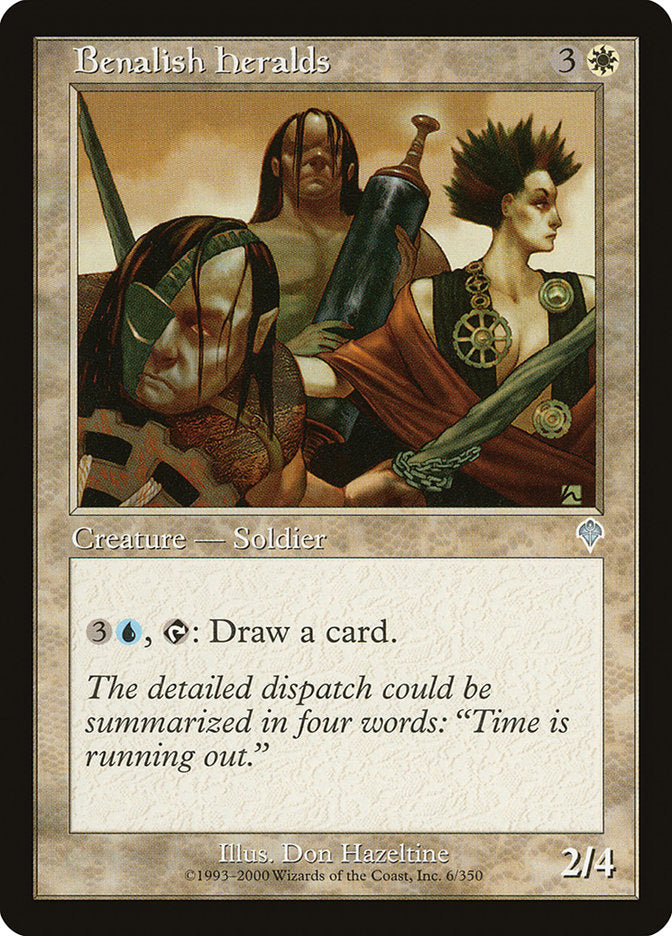 Benalish Heralds - (Foil): Invasion