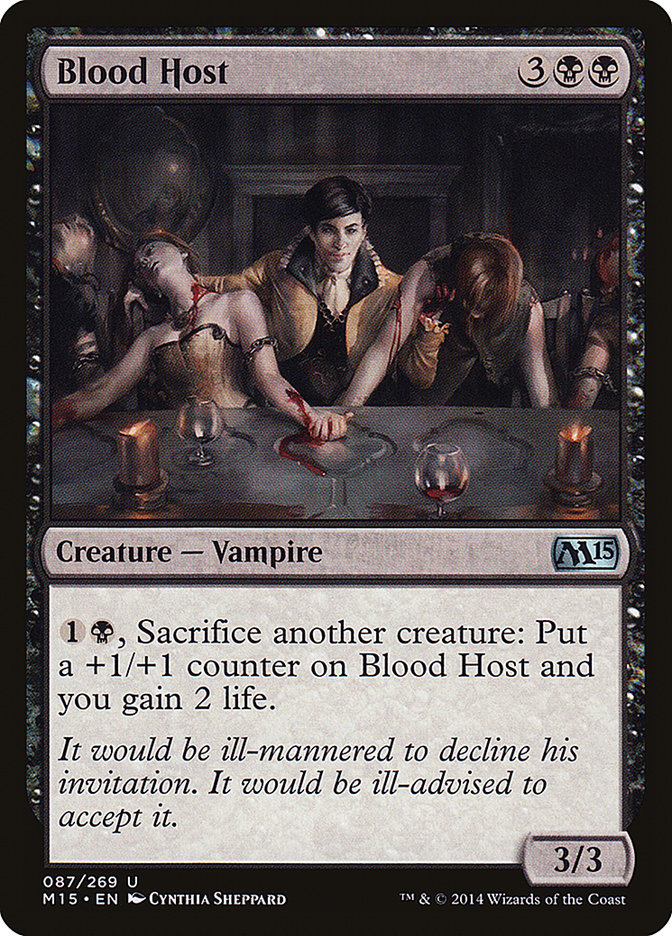 Blood Host - (Foil): Magic 2015