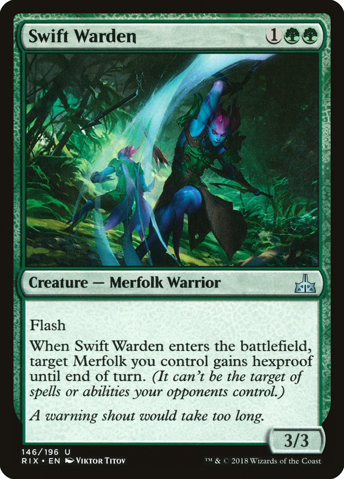 Swift Warden: Rivals of Ixalan