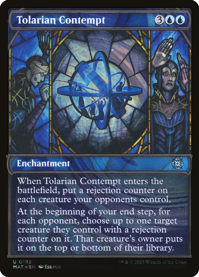Tolarian Contempt - (Foil): March of the Machine: The Aftermath