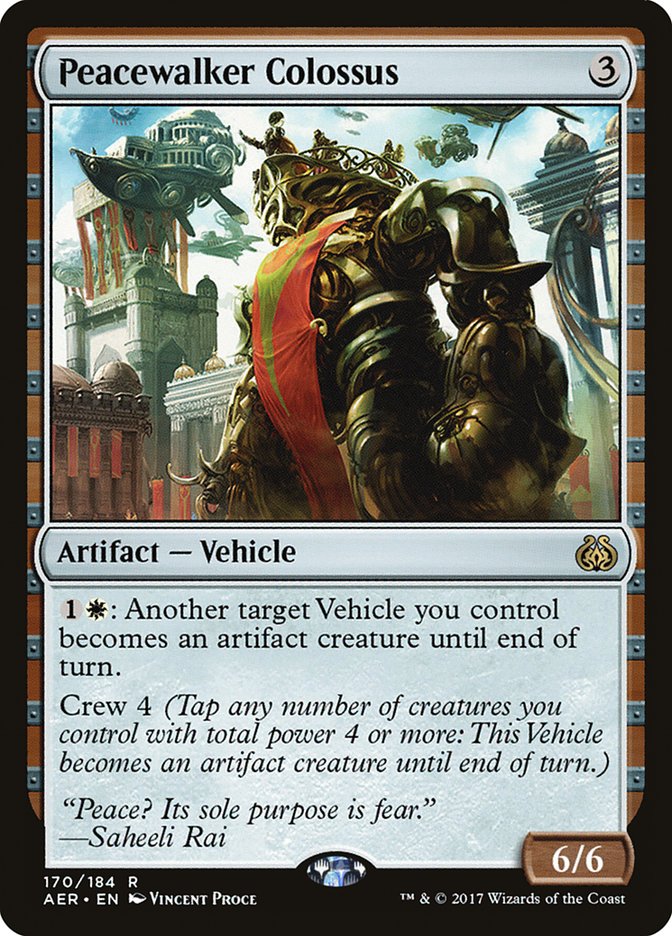 Peacewalker Colossus - (Foil): Aether Revolt