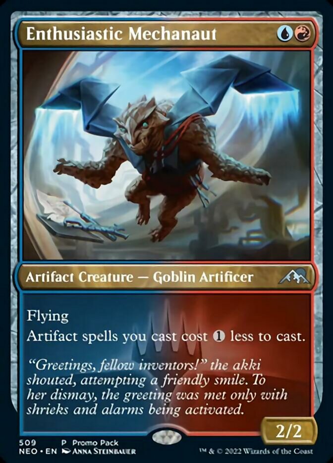 Enthusiastic Mechanaut: Kamigawa: Neon Dynasty