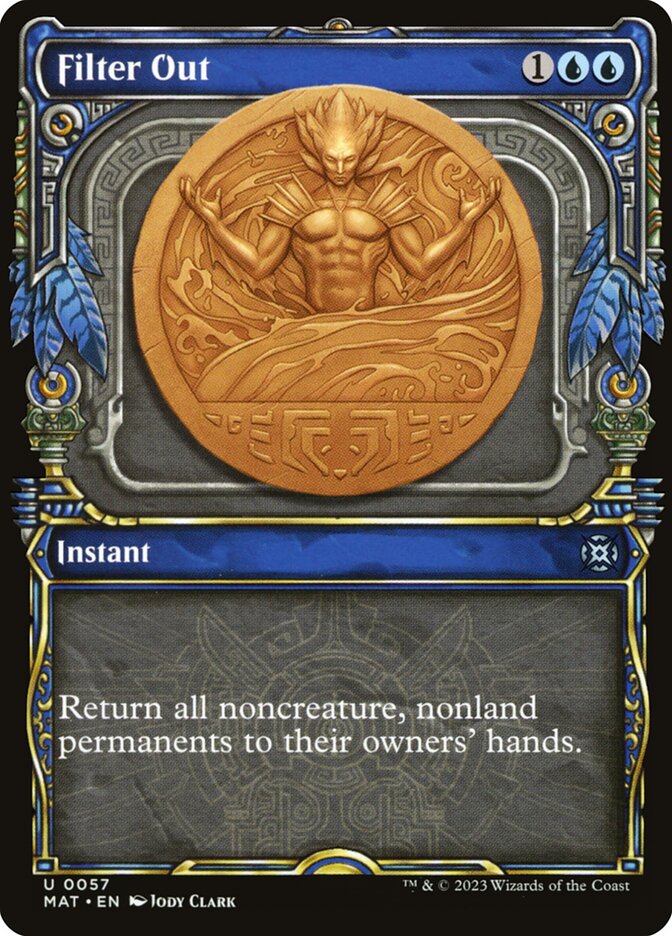 Filter Out (Showcase) - (Foil): March of the Machine: The Aftermath