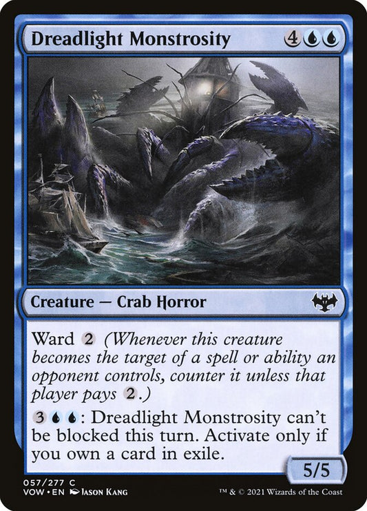 Dreadlight Monstrosity - (Foil): Innistrad: Crimson Vow