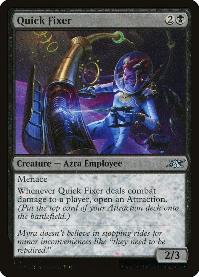 Quick Fixer (Galaxy Foil) - (Foil): Unfinity