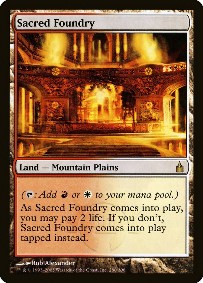 Sacred Foundry: Ravnica: City of Guilds