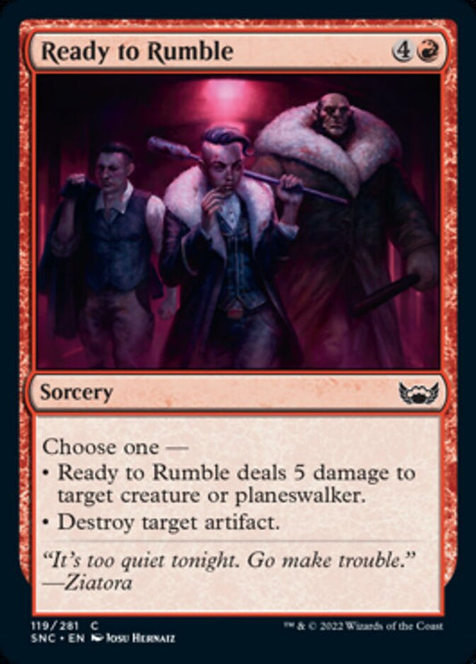 Ready to Rumble - (Foil): Streets of New Capenna