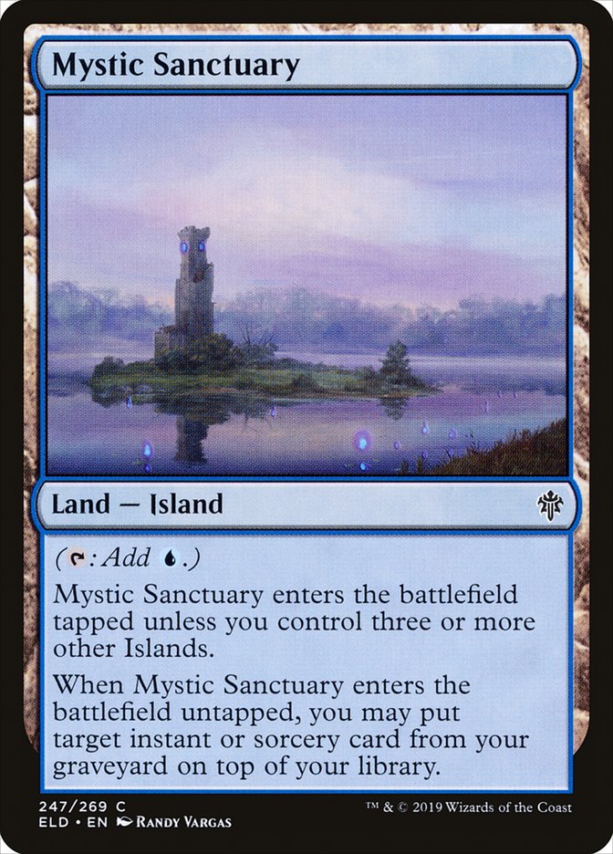 Mystic Sanctuary - (Foil): Throne of Eldraine