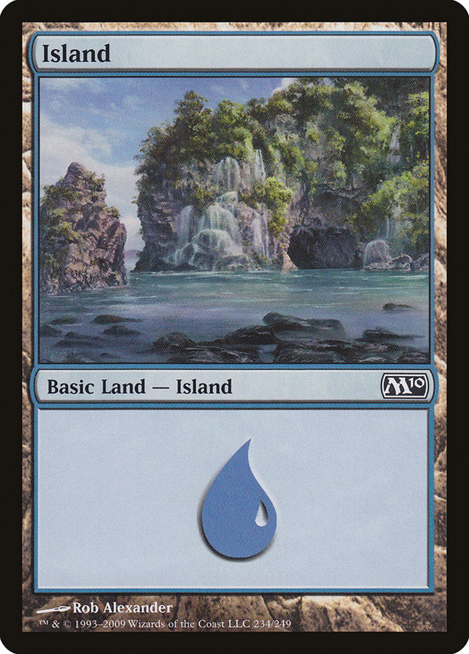 Island (#234) - (Foil): Magic 2010