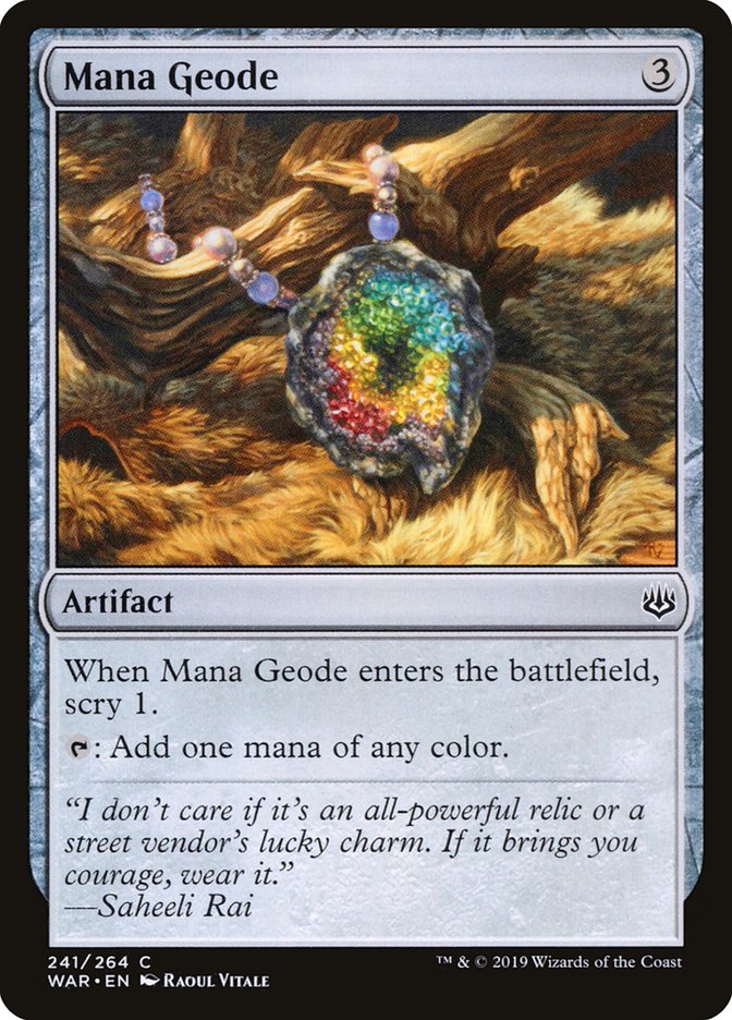 Mana Geode: War of the Spark