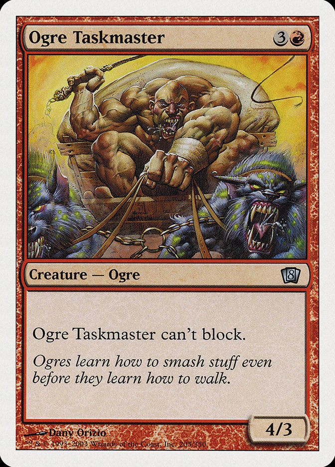 Ogre Taskmaster: Eighth Edition