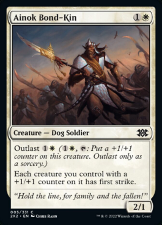 Ainok Bond-Kin - (Foil): Double Masters 2022