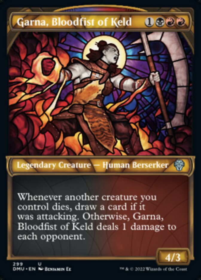 Garna, Bloodfist of Keld (Showcase): Dominaria United
