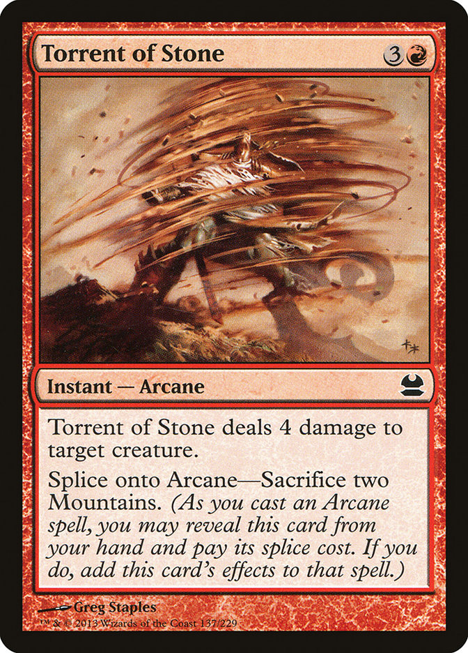 Torrent of Stone: Modern Masters