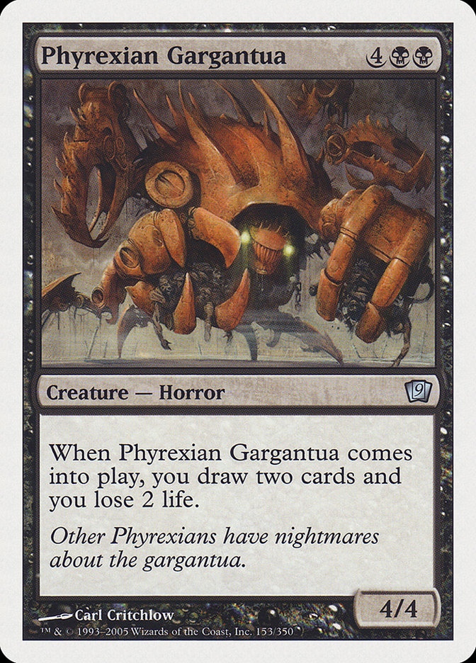 Phyrexian Gargantua: Ninth Edition