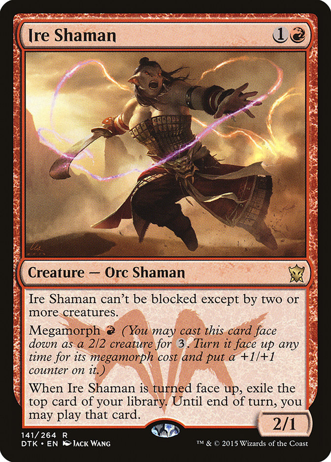 Ire Shaman - (Foil): Dragons of Tarkir
