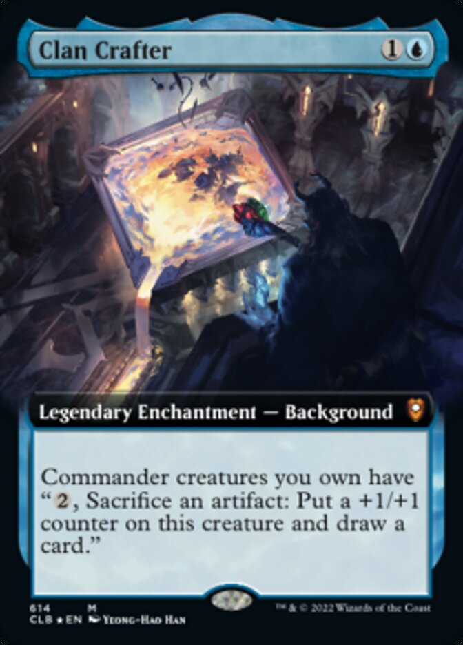 Clan Crafter (Extended Art): Commander Legends: Battle for Baldur's Gate