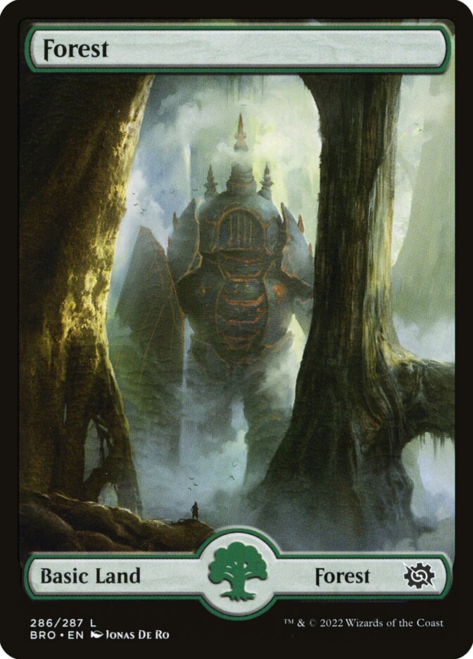 Forest (Full Art) (#286): The Brothers' War