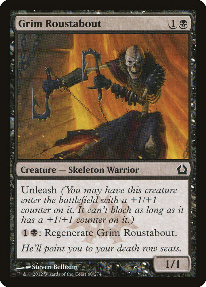 Grim Roustabout: Return to Ravnica