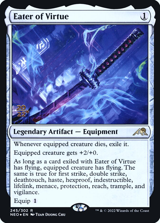Eater of Virtue: Kamigawa: Neon Dynasty Promos
