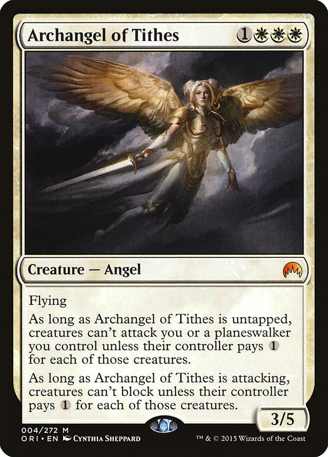 Archangel of Tithes - (Foil): Magic Origins