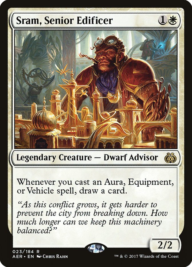 Sram, Senior Edificer - (Foil): Aether Revolt